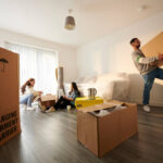 Umzug in die neue Wohnung