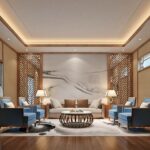 stilvolle Zimmerdecke